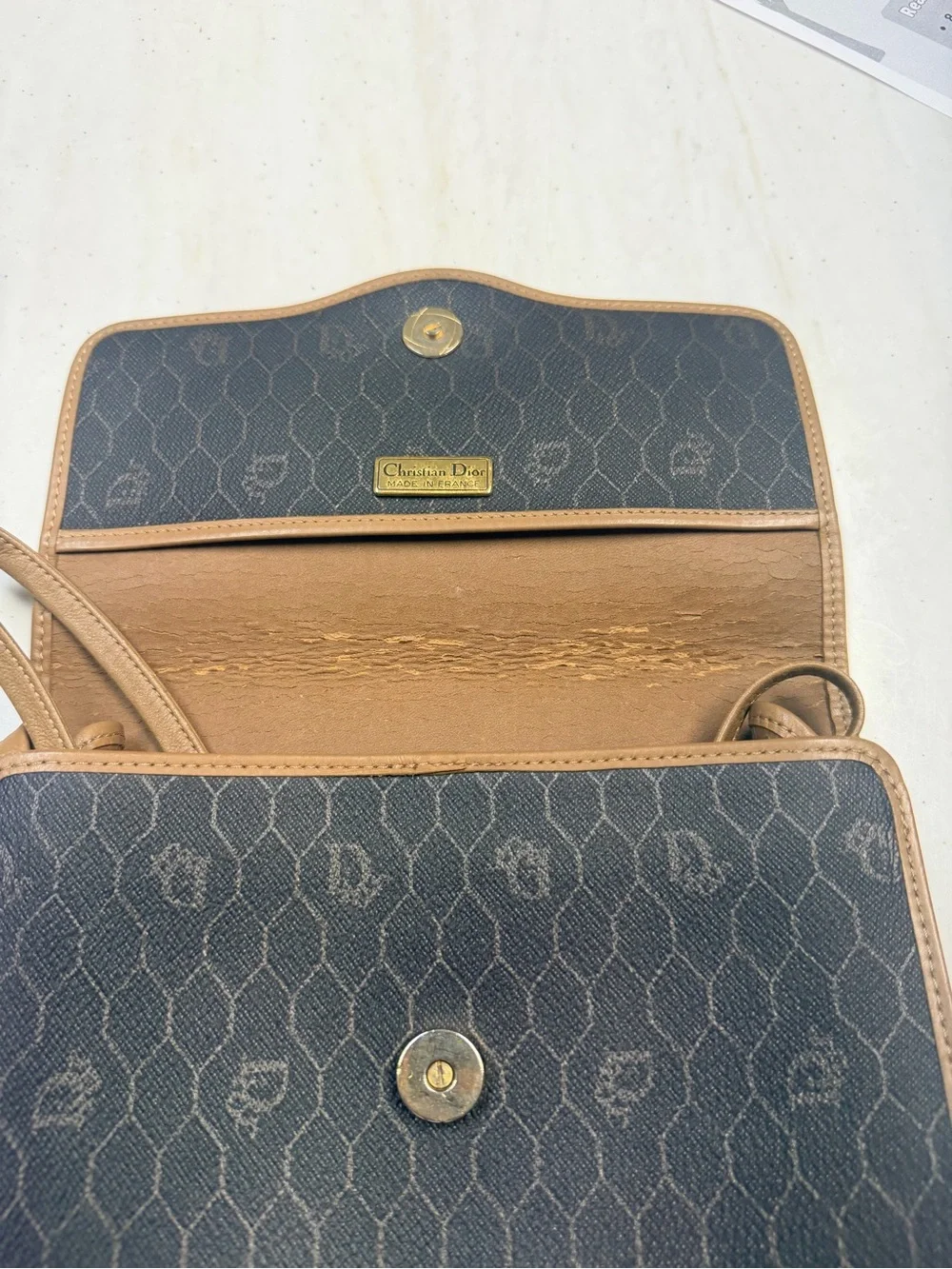 Dior Vintage Honeycomb crossbody